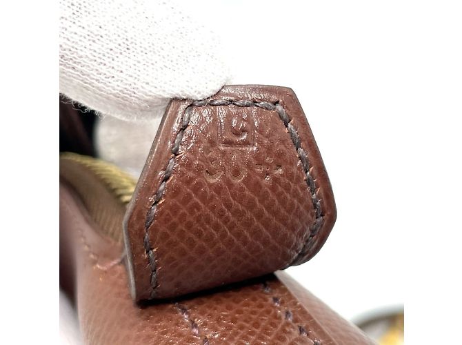 Borsa Hermès Bolide 35 in pelle marrone - vista 5
