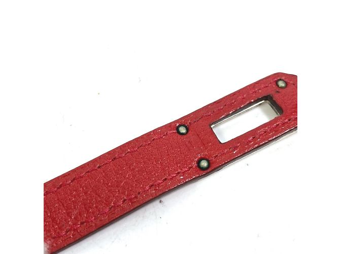 Hermès Hermes Kelly Wallet Medium Compact Trifold Red - view 11