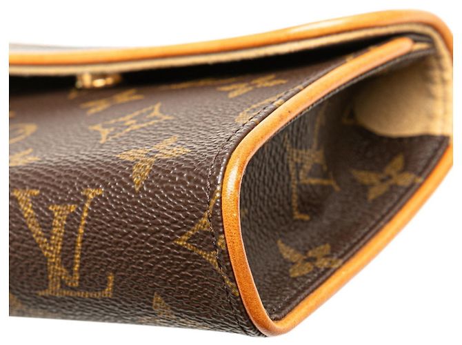 Borsa a vita XS Monogram Florentine di Louis Vuitton Marrone - vista 7