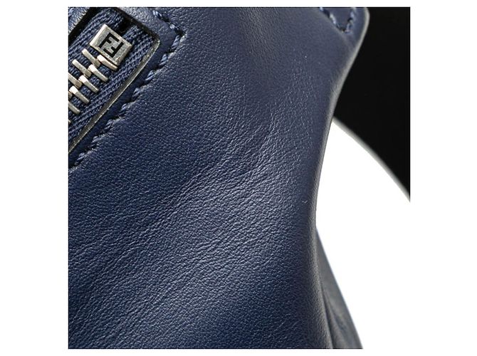 Marsupio Fendi Bugs Eye Blu navy - vista 5