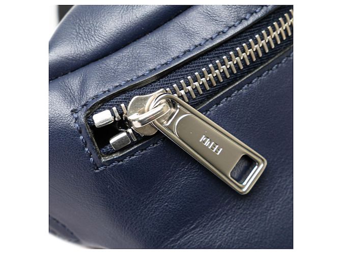 Marsupio Fendi Bugs Eye Blu navy - vista 6