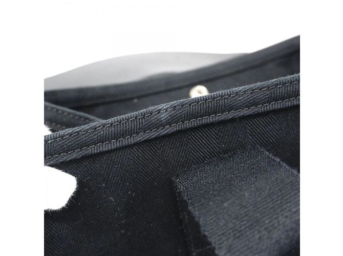 Hermès Valparaiso PM Tote Tasche Schwarz - Ansicht 11