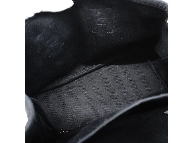 Hermès Valparaiso PM Tote Tasche Schwarz - Ansicht 4