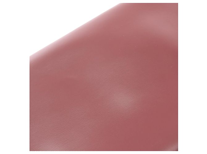 Pochette Rio in vitello rosso Hermès Bordò - vista 8