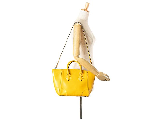 Louis Vuitton Phenix PM Epi Giallo - vista 11
