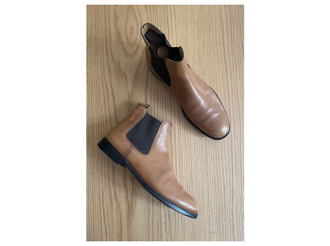 Botines 'Monmouth' Church's 37 cuero liso camel - vista 2