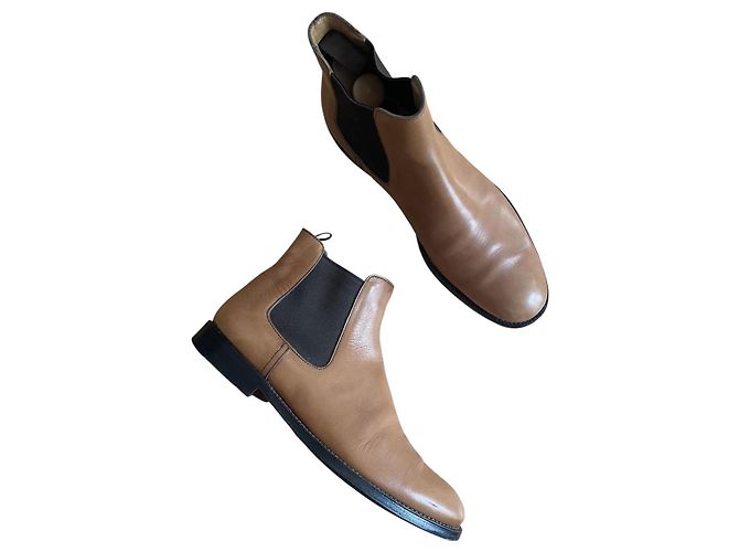 Botines 'Monmouth' Church's 37 cuero liso camel - vista 8