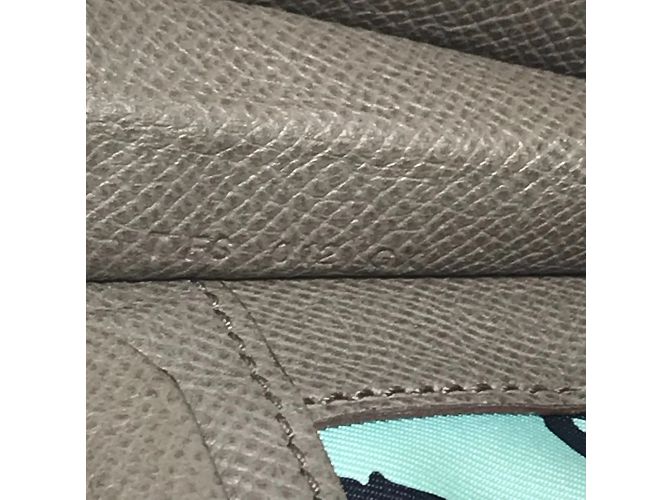 Bolso Clutch Kara de Hermès Castaño Gris pardo - vista 15