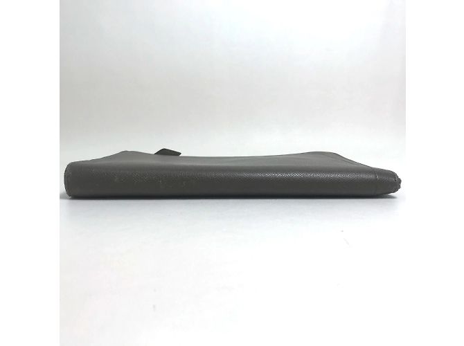 Bolso Clutch Kara de Hermès Castaño Gris pardo - vista 3