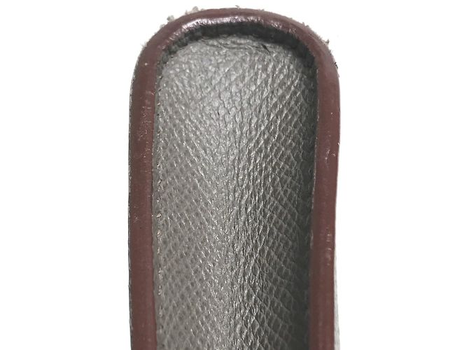 Bolso Clutch Kara de Hermès Castaño Gris pardo - vista 7