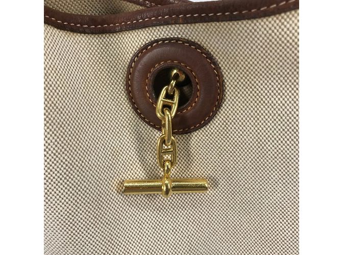 Hermès Borsa a Spalla Hermes Vespa PM Chaine d'Ancre Beige - vista 7