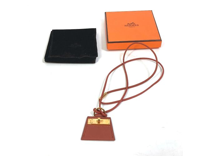 Hermès HERMES Il Mio Piccolo Collier Kelly PM Marrone - vista 10