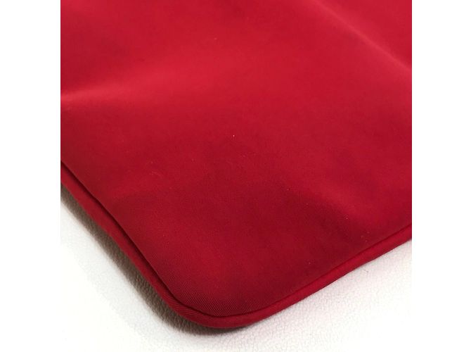 Borsa/Pochette Piatta MM Trusse Neoban di Hermès Rosso - vista 10