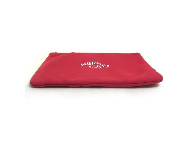 Borsa/Pochette Piatta MM Trusse Neoban di Hermès Rosso - vista 3