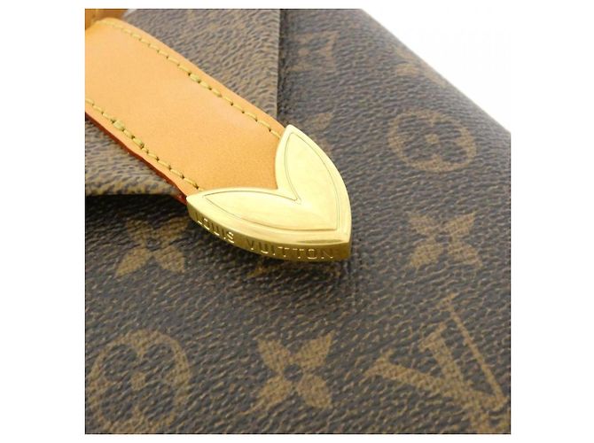 Monogramm Umschlagtasche von Louis Vuitton Braun - Ansicht 4
