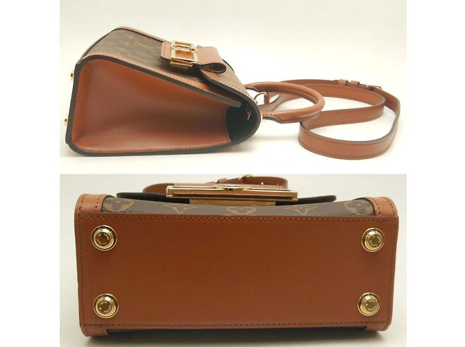 Borsa Dauphine Capitale Monogram Reverse Louis Vuitton Marrone - vista 4