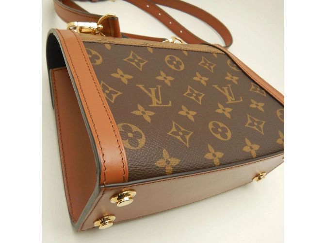 Borsa Dauphine Capitale Monogram Reverse Louis Vuitton Marrone - vista 6