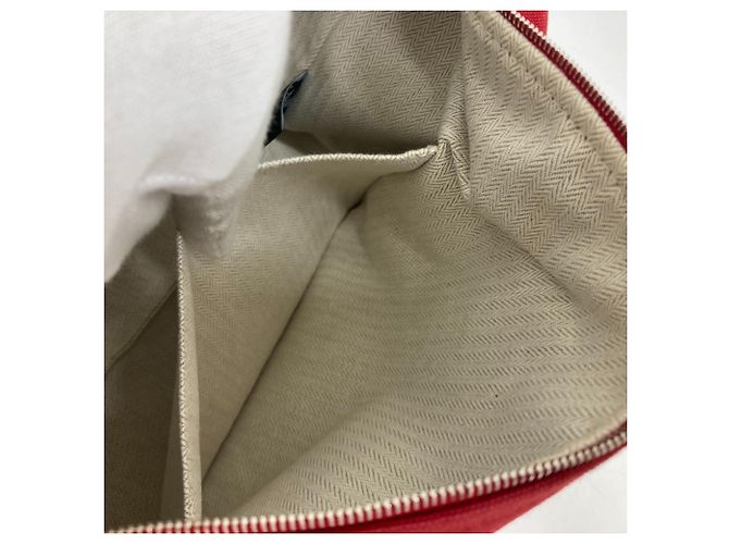 Borsa Vanity Black GM Bride di Hermès Rosso - vista 15