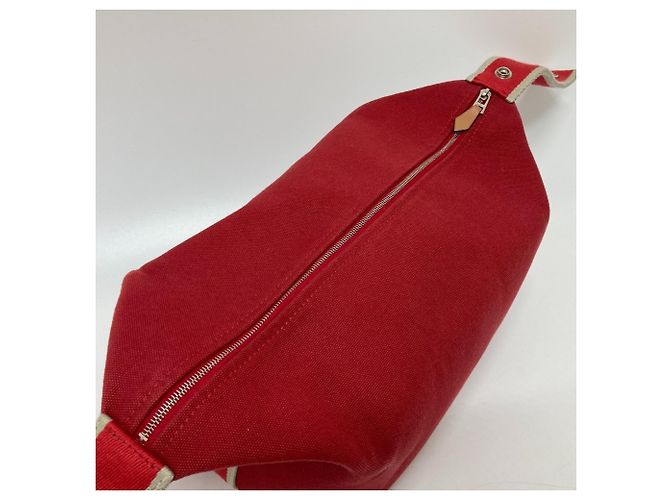 Borsa Vanity Black GM Bride di Hermès Rosso - vista 9