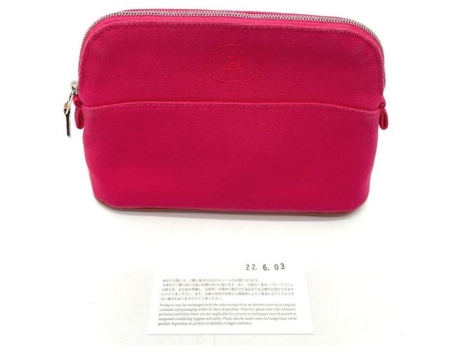 Pochette Bolide 20 di Hermès Rosa - vista 11