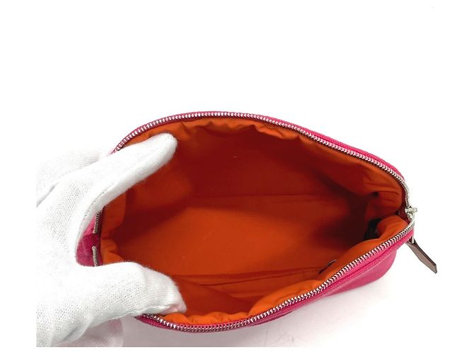 Pochette Bolide 20 di Hermès Rosa - vista 8