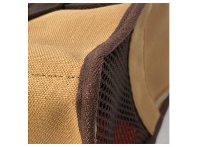 Borsa per cane Hermès H800639EK01 Marrone Rosso - vista 10