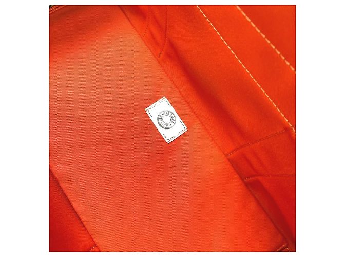 Borsa per cane Hermès H800639EK01 Marrone Rosso - vista 17