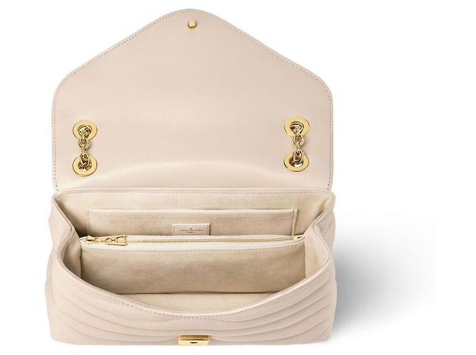 Louis Vuitton Borsa a catena New Wave GM di LV Beige - vista 3