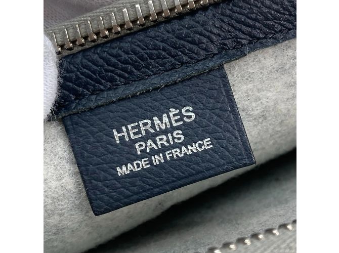 Hermès Pochette Hermes Toudou 29 Marrone Giallo - vista 15