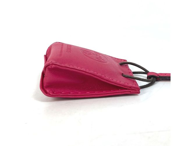 Charm de Bolsa Naranja Hermès Rosa - vista 3