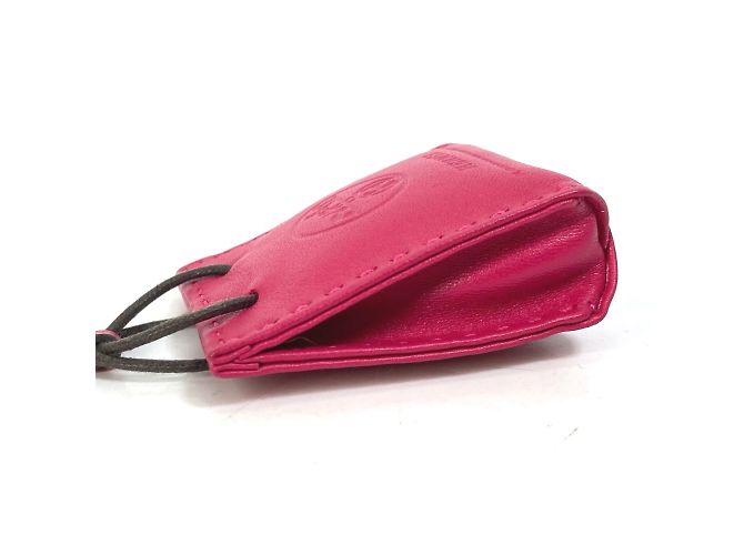 Charm de Bolsa Naranja Hermès Rosa - vista 4