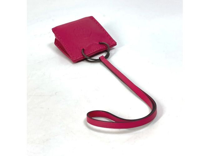 Charm de Bolsa Naranja Hermès Rosa - vista 7