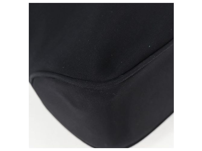 Borsa a Spalla Vala in Nylon Nero e Argento di Salvatore Ferragamo Auth bs27290 - vista 12