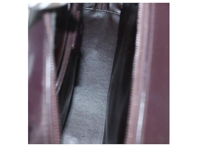 Bolsa de Ombro GUCCI Esmalte Outlet Roxo 001 3091 3754 Auth bs28276 - vista 16