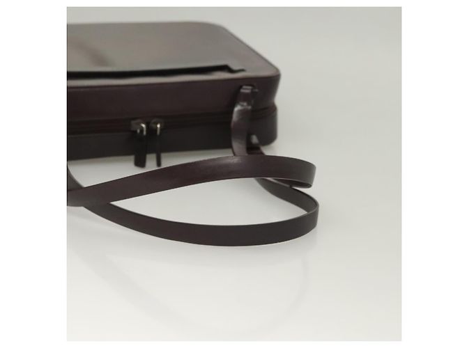 Bolsa de Ombro GUCCI Esmalte Outlet Roxo 001 3091 3754 Auth bs28276 - vista 7