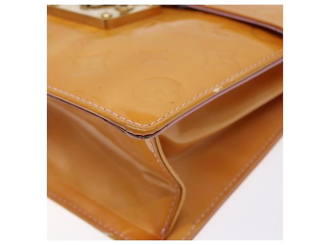 LOUIS VUITTON Borsa a Mano Vernis Spring Street Rosa Marshmallow M91033 Auth 135887 - vista 15