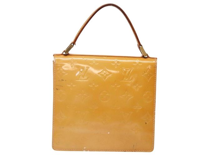 LOUIS VUITTON Borsa a Mano Vernis Spring Street Rosa Marshmallow M91033 Auth 135887 - vista 2