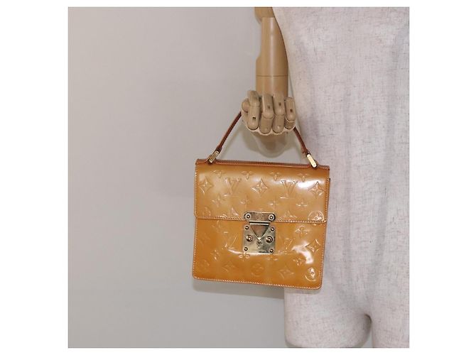 LOUIS VUITTON Borsa a Mano Vernis Spring Street Rosa Marshmallow M91033 Auth 135887 - vista 23