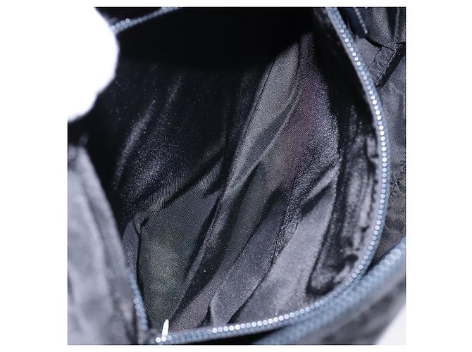 PRADA Schultertasche Nylon Schwarz Silber Authentisch bs28236 - Ansicht 21