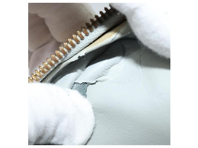 LOUIS VUITTON Borsa a spalla Wooster Monogram Vernis Grigio M91036 LV Auth 135657 - vista 12