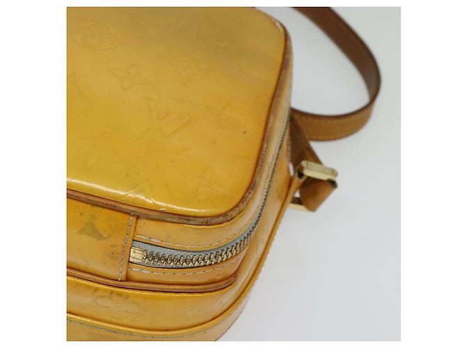 LOUIS VUITTON Borsa a spalla Wooster Monogram Vernis Grigio M91036 LV Auth 135657 - vista 14