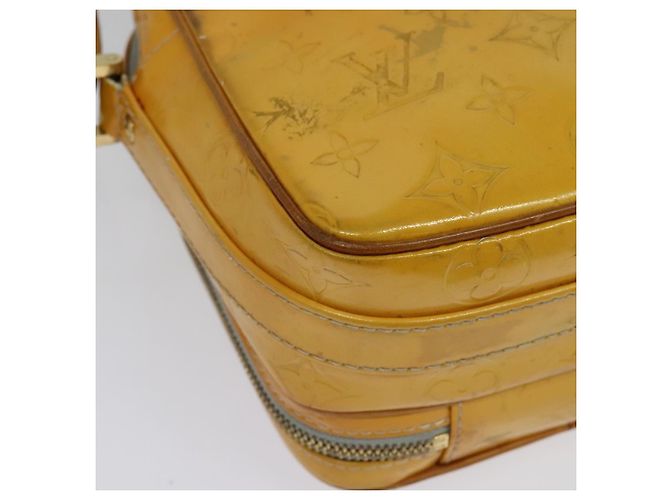 LOUIS VUITTON Borsa a spalla Wooster Monogram Vernis Grigio M91036 LV Auth 135657 - vista 15