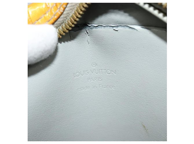 LOUIS VUITTON Borsa a spalla Wooster Monogram Vernis Grigio M91036 LV Auth 135657 - vista 17