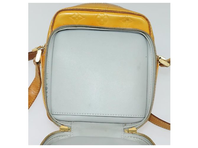 LOUIS VUITTON Borsa a spalla Wooster Monogram Vernis Grigio M91036 LV Auth 135657 - vista 20