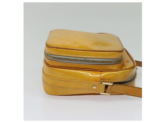 LOUIS VUITTON Borsa a spalla Wooster Monogram Vernis Grigio M91036 LV Auth 135657 - vista 4