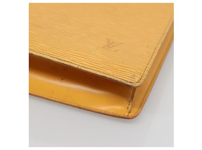 LOUIS VUITTON Borsa Sac Plat Epi Gialla M52079 LV Auth 133609 Giallo - vista 15