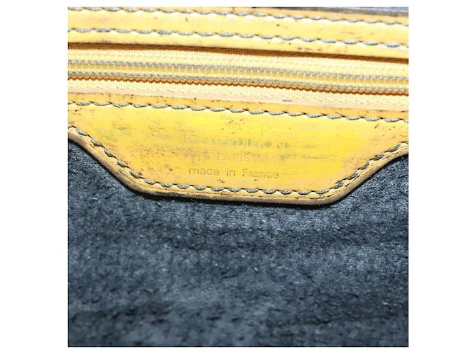 LOUIS VUITTON Borsa Sac Plat Epi Gialla M52079 LV Auth 133609 Giallo - vista 18