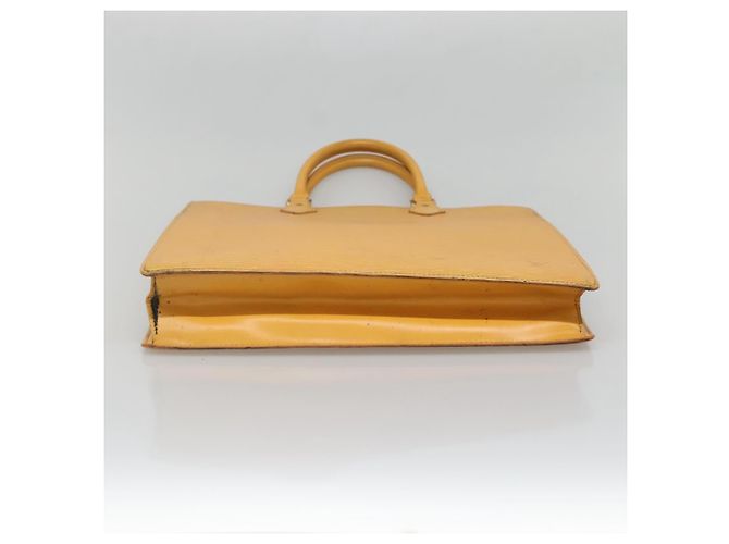 LOUIS VUITTON Borsa Sac Plat Epi Gialla M52079 LV Auth 133609 Giallo - vista 5