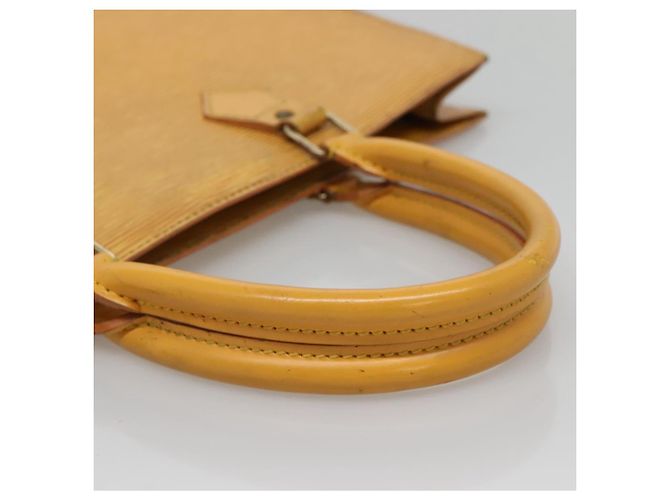LOUIS VUITTON Borsa Sac Plat Epi Gialla M52079 LV Auth 133609 Giallo - vista 7