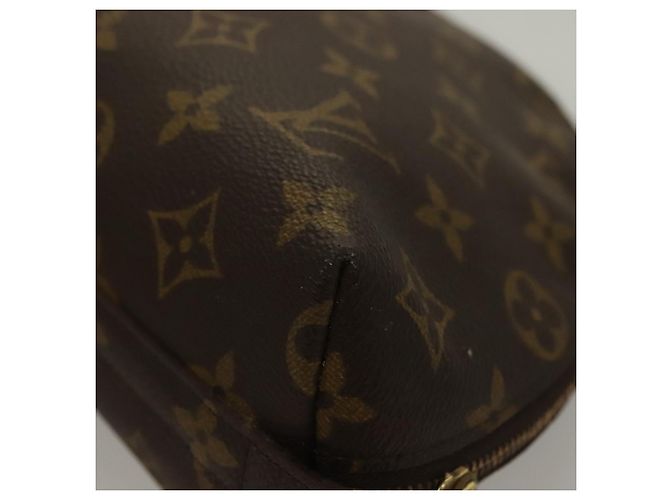 LOUIS VUITTON Pochette Cosmetica Demi Ronde Monogram M47520 LV Auth 133922 Monogramma - vista 16